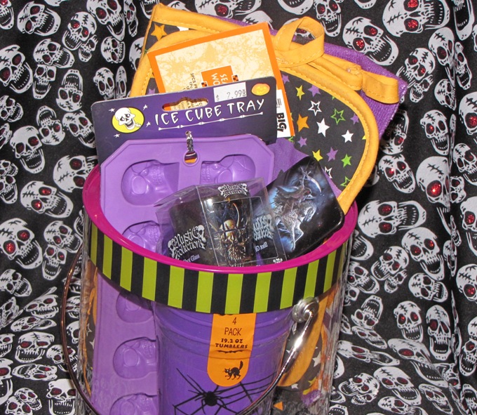 Halloween Baking Skull Spider Gothic Gift Basket