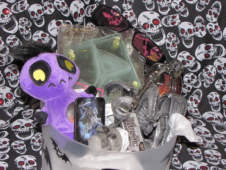 Dragon Skull Monster Gothic Gift Basket