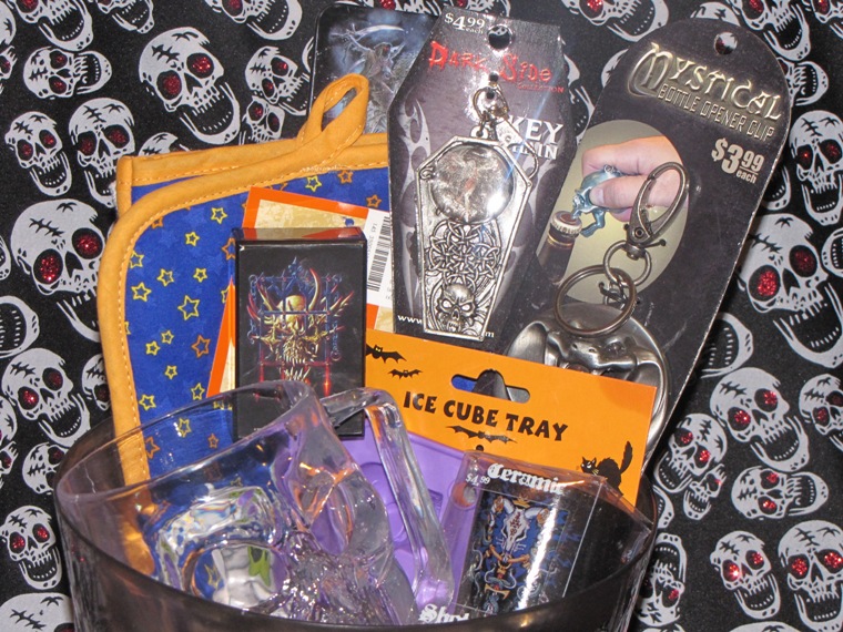 Halloween Kitchen Baking Skull Snake Gothic Gift Basket Halloween Kitchen Baking Skull Snake Gothic Gift Basket
