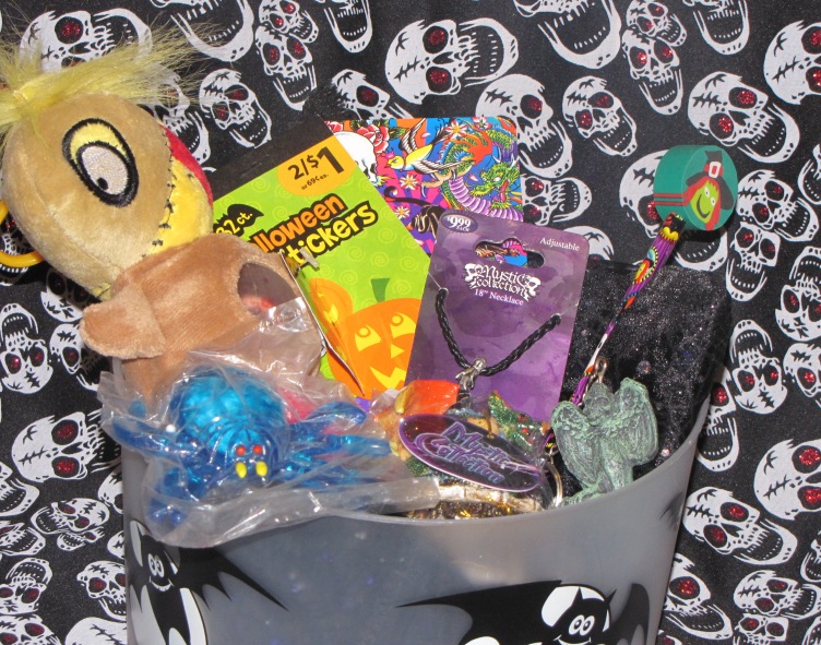 Boy Child’s or Unisex Halloween Monster Spider Gothic Gift Baske