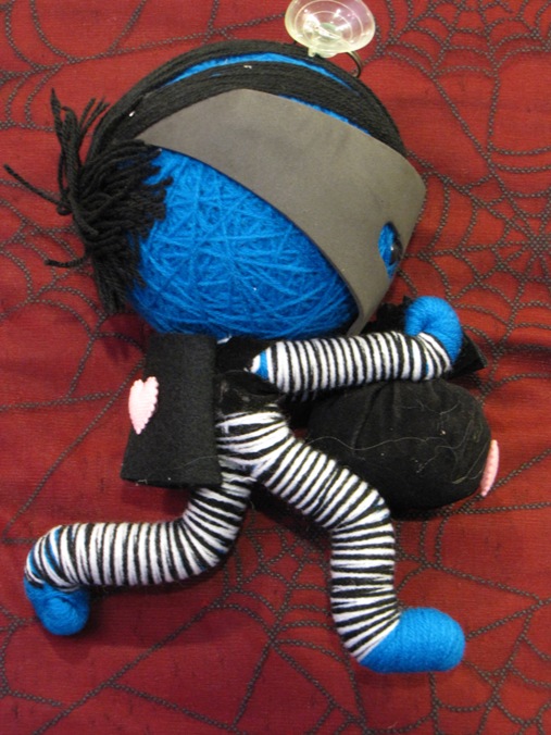 Blue Heart Loot Bandit Burglar Large Voodoo Doll Blue Heart Loot Bandit Burglar Large Voodoo Doll
