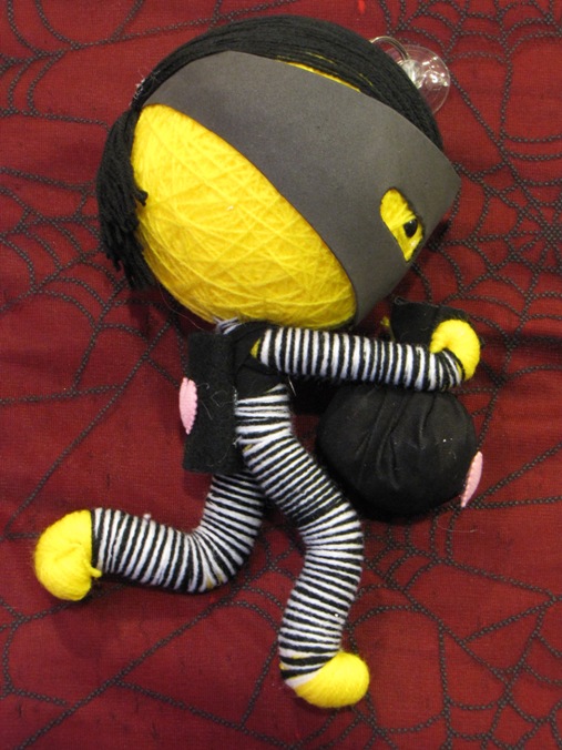Yellow Heart Loot Bandit Burglar Large Voodoo Doll Yellow Heart Loot Bandit Burglar Large Voodoo Doll