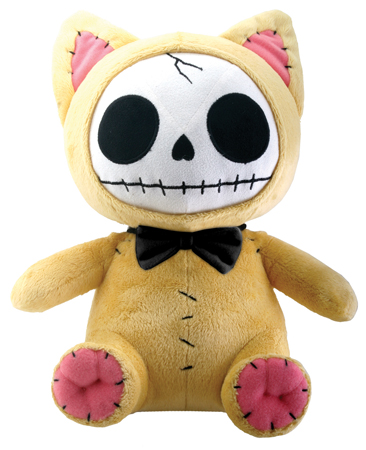 Mao-Mao Kitty Furry Bones Skellies Plush Toy