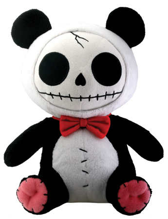 Pandi Panda Plush Furry Bones Skellies Plush Toy - Click Image to Close