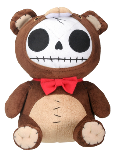 Honeybear Furry Bones Skellies Plush Toy