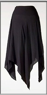 Eternal Love Black Morgaine Skirt Crepon