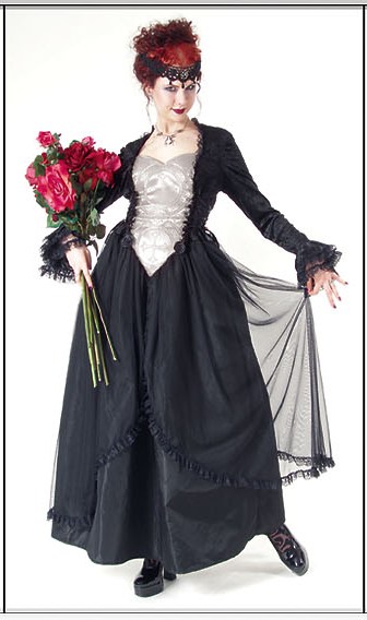 Eternal Love Pewter Gothic Crucifix+ Roses Belle Dame - Click Image to Close