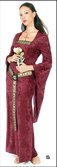 Eternal Love Garnet Medieval Princess Dress