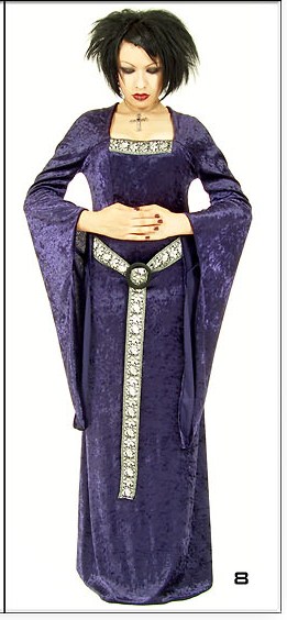 Eternal Love Violet Medieval Princess Dress