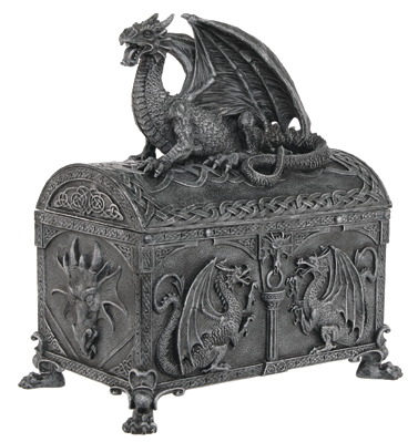 Celtic Dragon Chest