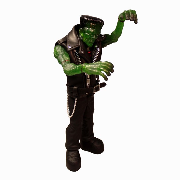 Universal Monsters Clear Green Rebel Frankenstein 9 Inch Figurine *Comic Con EXCLUSIVE* - Click Image to Close