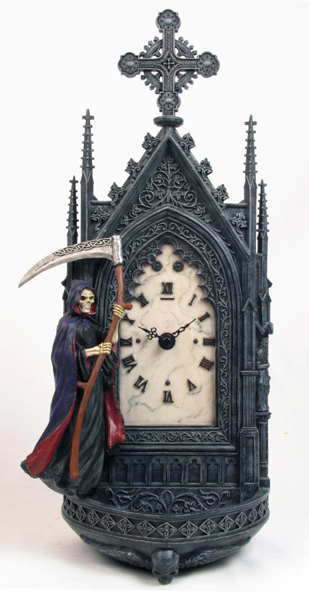 Grim Reaper Gothic Wall Clock