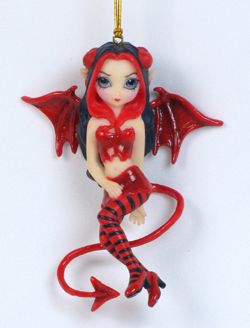 Jasmine Becket Griffith Devilish Fairy Ornament