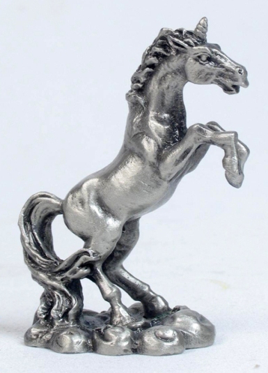 Small Pewter Unicorn - Click Image to Close
