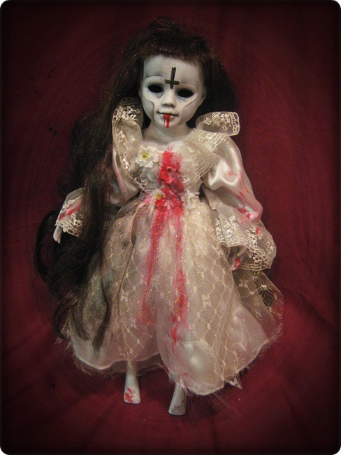 Zombie with Long Hair Creepy Horror Doll by Bastet2329 Zombie with Long Hair Creepy Horror Doll by Bastet2329