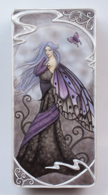 "Silver Moon" Fairy Jewelry Box by Jessica Galbreth "Silver Moon" Fairy Jewelry Box by Jessica Galbreth
