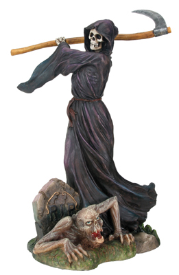 Mortimer Grim Reaper Death Statue
