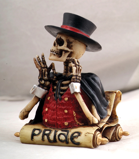Skeleton "Pride" 7 Deadly Sins Figurine