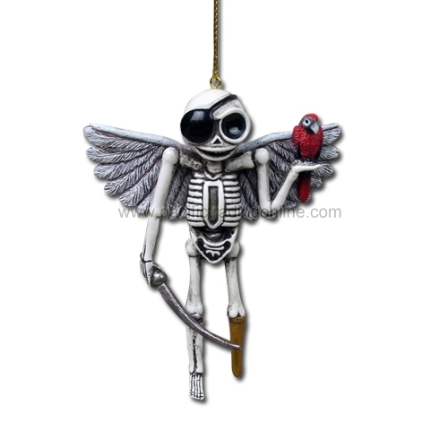 Pirate Skelly Skeleton Ornament