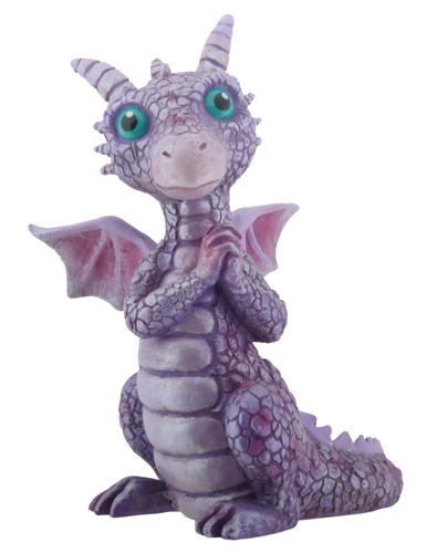 Purple and Pink Baby Dragon - Click Image to Close
