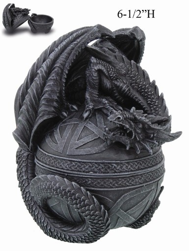 Celtic Dragon Trinket Box - Click Image to Close