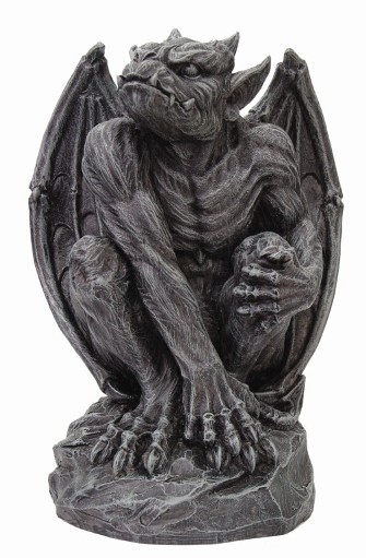 Snarling Gargoyle Statue - Click Image to Close