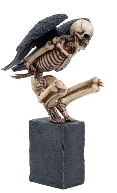Angel of Death Skeleton Figurine