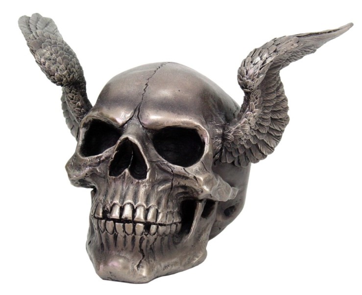 Skull with Angel Wings