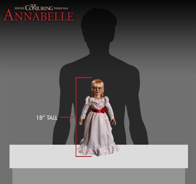 Annabelle Doll Replica The Conjuring 18 Inch by Mezco - Click Image to Close