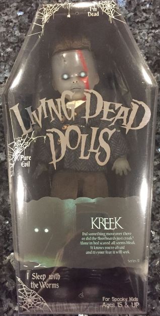 Living Dead Dolls Series 31 Don't Turn Out the Lights Kreek - Click Image to Close