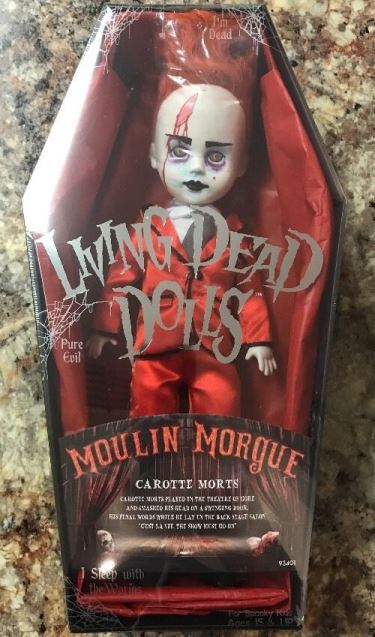 Living Dead Dolls Series 33 Moulin Morgue "Carrotte Morts" - Click Image to Close