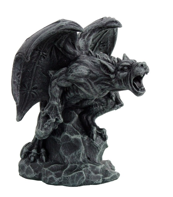 Roaring Gargoyle Warrior Figurine