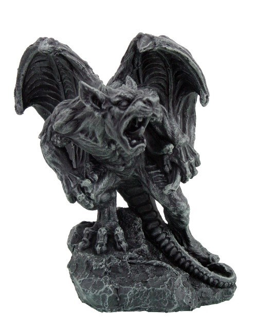 Growling Gargoyle Warrior Figurine - Click Image to Close