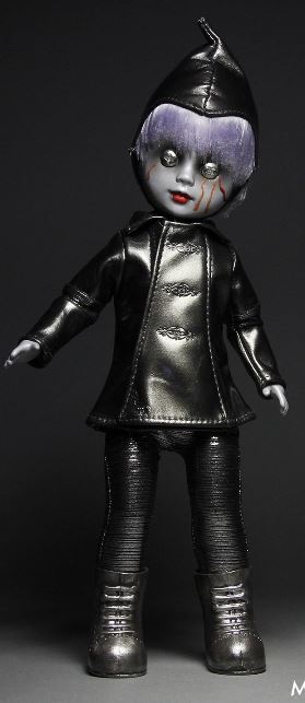 Living Dead Dolls Lost in Oz Wizard of Oz Presents Bride of Valentine as The Tin Man - Click Image to Close