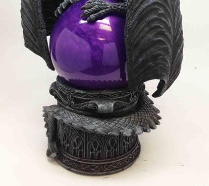 Guardian Dragon Purple Sandstorm Ball - Click Image to Close
