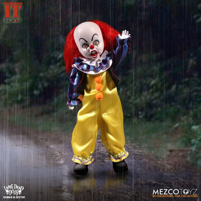 Living Dead Dolls Presents IT Pennywise 1990 Clown - Click Image to Close