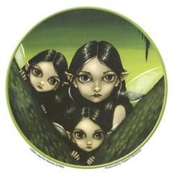 Hiding in the Swamp sticker