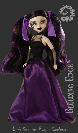 Bleeding Edge Series 5 Begoths 12 inch Leda Swanson Purple EXCLUSIVE Figurine