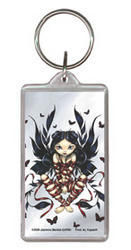 Jasmine's dark ribbon fairy acrylic keychain