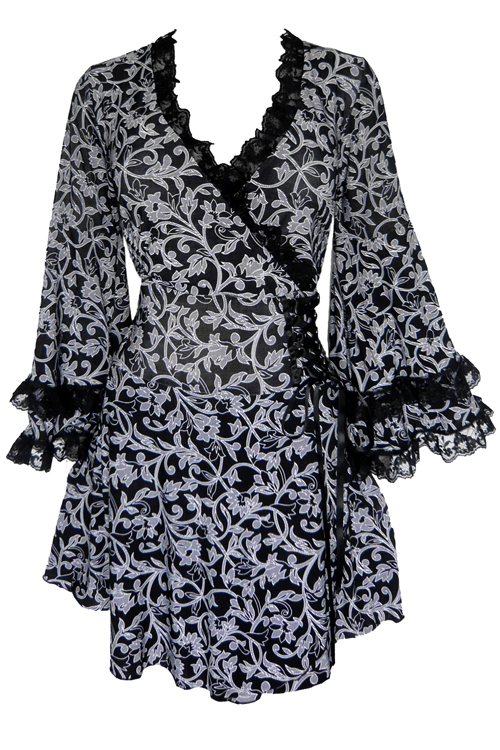Plus Size French Lace Gothic Victoria Corset Top