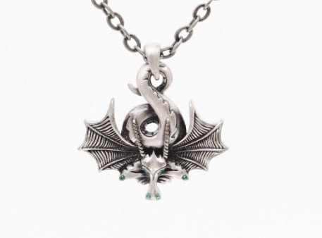 Sleeping Dragon Necklace - Click Image to Close