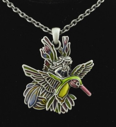 Hummers Night Dream Fairy Necklace - Click Image to Close