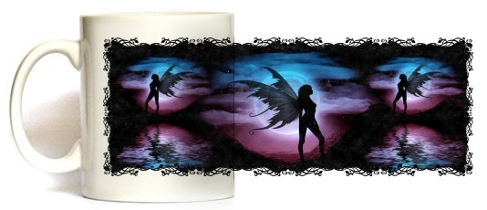 Twilight to Starlight Fairy Mug by Julie Fain