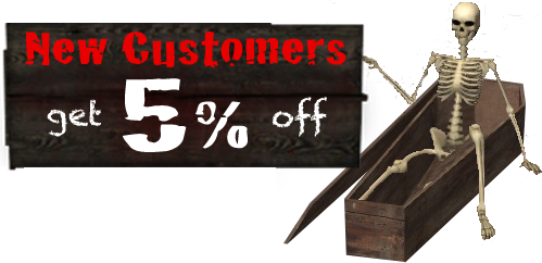 New customers get %5 off!
