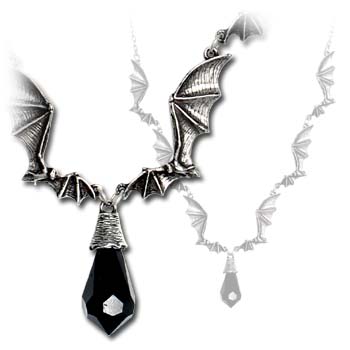 Alchemy Gothic Elvira's Tryst Pendant Necklace