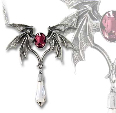 Alchemy Gothic Seraphim Pendant Necklace