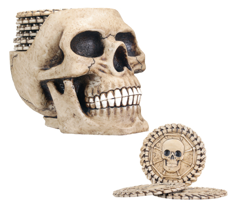Skull Coasters - Click Image to Close