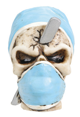 Doctor Skull Figurine