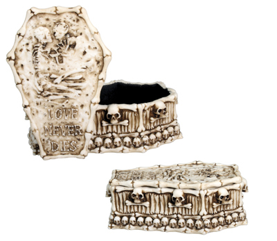 Skeleton Love Coffin Box