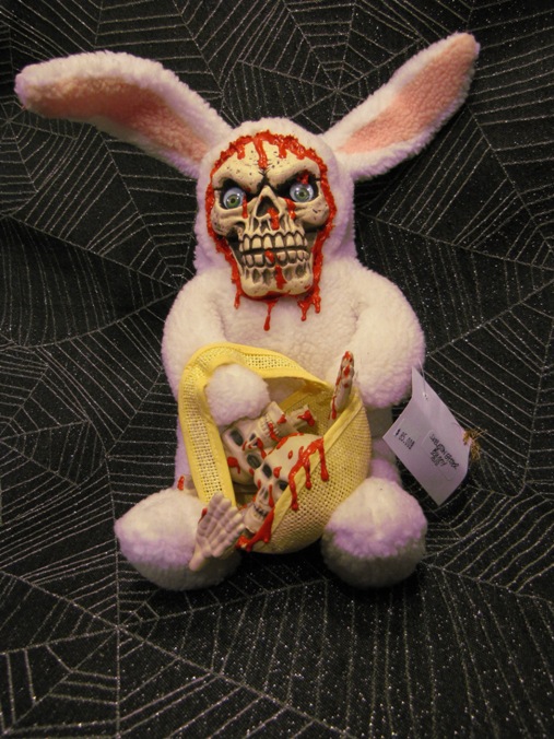 Skeleton Easter Bunny Scare Bear